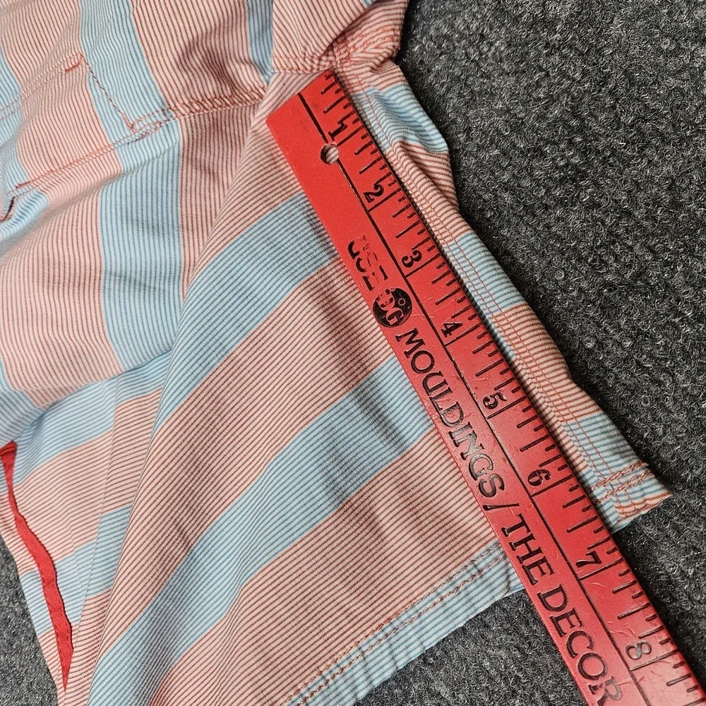 Hurley Mens Boardshorts Size 30 Patriotic Stripe 7 In Inseam Surf Beach Swim - Picture 6 of 7